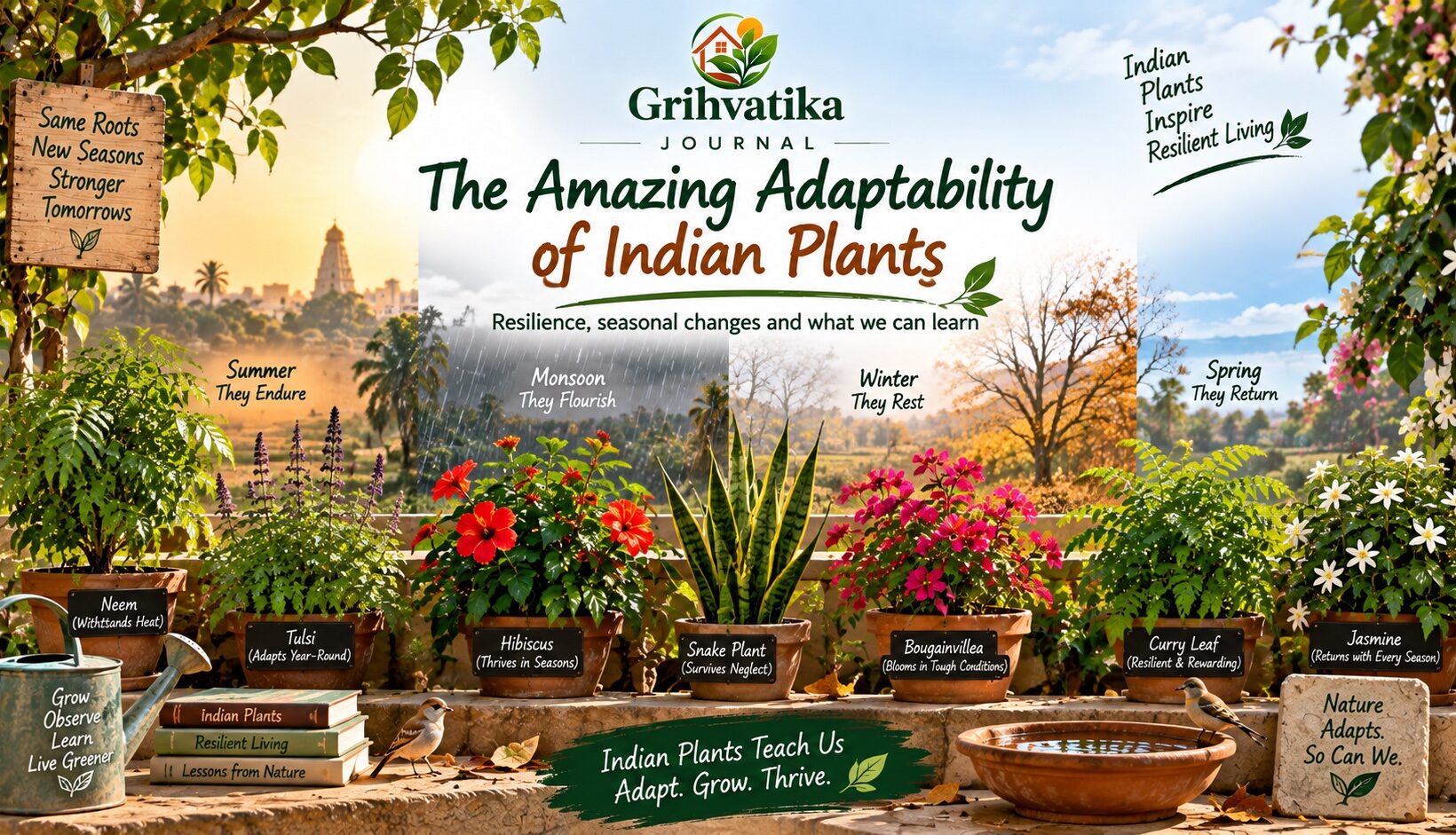 The Amazing Adaptability of Indian Plants