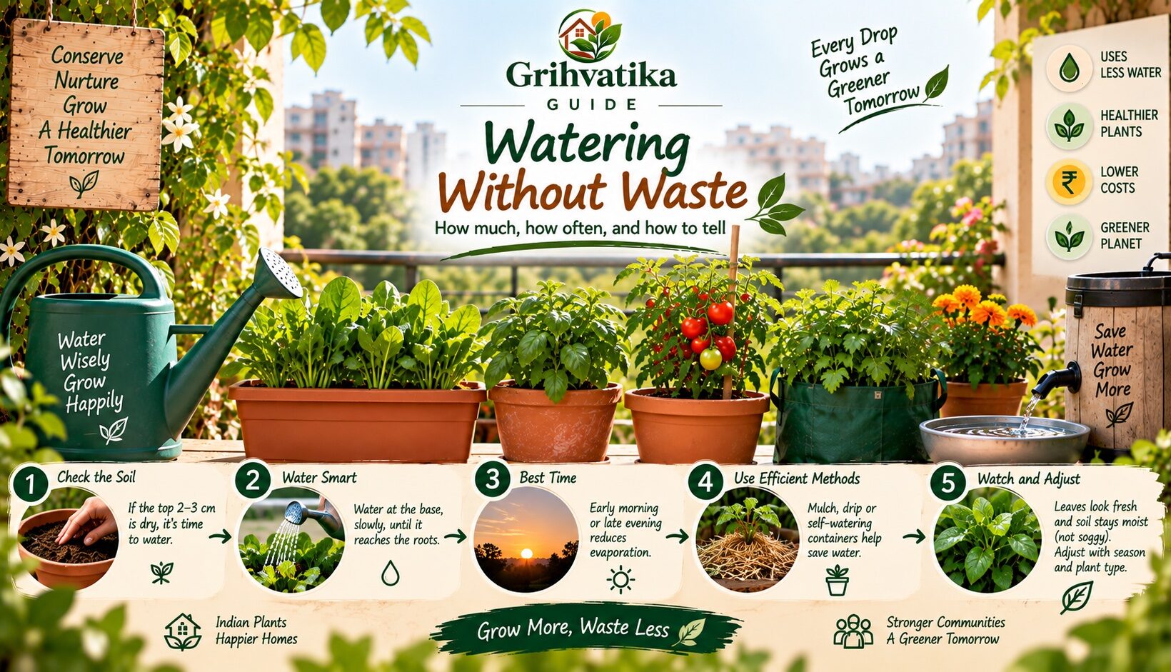 Watering Without Waste