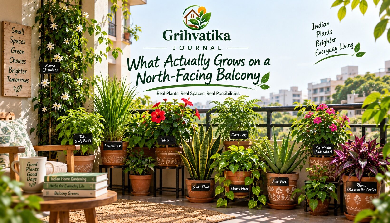 What Actually Grows on a North-Facing Balcony