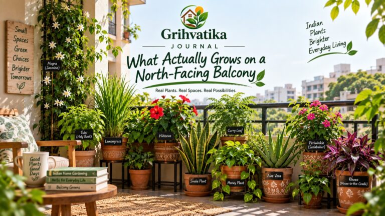 What Actually Grows on a North-Facing Balcony
